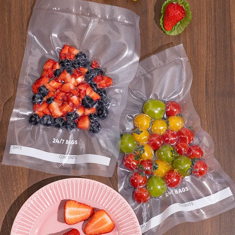 Sacchetto sottovuoto per frutta a bassa temperatura